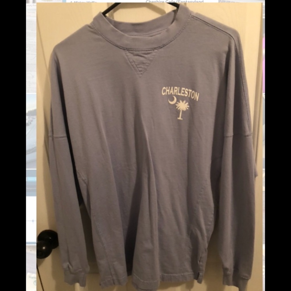 Grey-lavender Charleston shirt